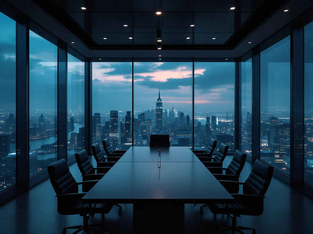Executive crisis war game room
